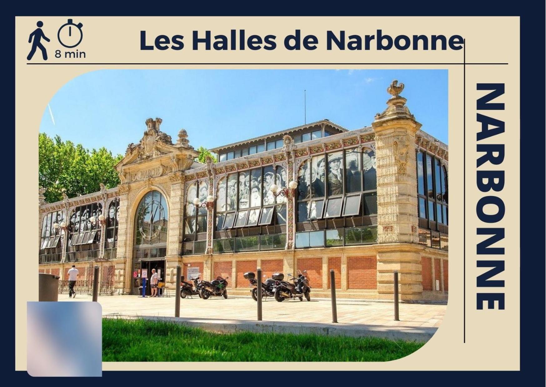 L'Albizia- Centre -Tv Wifi-Cozy Leilighet Narbonne Eksteriør bilde